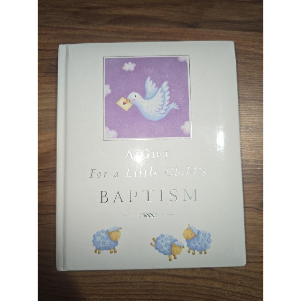 Child Baptism Book Gift Jesus Small Bible